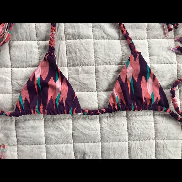 🎀ACACIA PINK ANTIK VINTAGE OG BIKINI TOP 🎀 - Picture 2 of 4